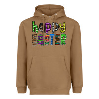 Toasted Coconut Happy Easter Heavyweight Hoodie - CowhideDigitalArt