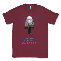 Burgundy Bernie it's Cold Outside Classic Tee - Bettercallsaul