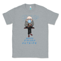 Heather Grey Bernie it's Cold Outside Classic Tee - Bettercallsaul