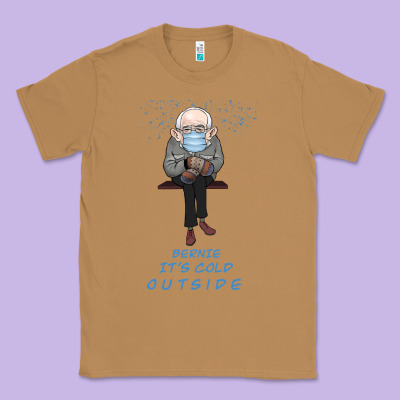 Bernie It's Cold Outside Classic Tee Designed By Bettercallsaul