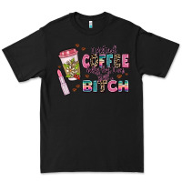 Black i pretend coffee helps but im still a bitch Premium Tee - MaliasSmallBusiness