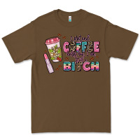 Cacao i pretend coffee helps but im still a bitch Premium Tee - MaliasSmallBusiness