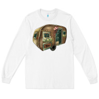 White Caravan Long Sleeve Tee - HowdyJamesFarm