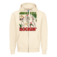 Sandshell Jingle Bell Rockin' Zipper Hoodie - BundleAndBundleShop