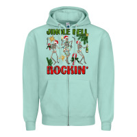Jingle Bell Rockin' Zipper Hoodie | Teevron