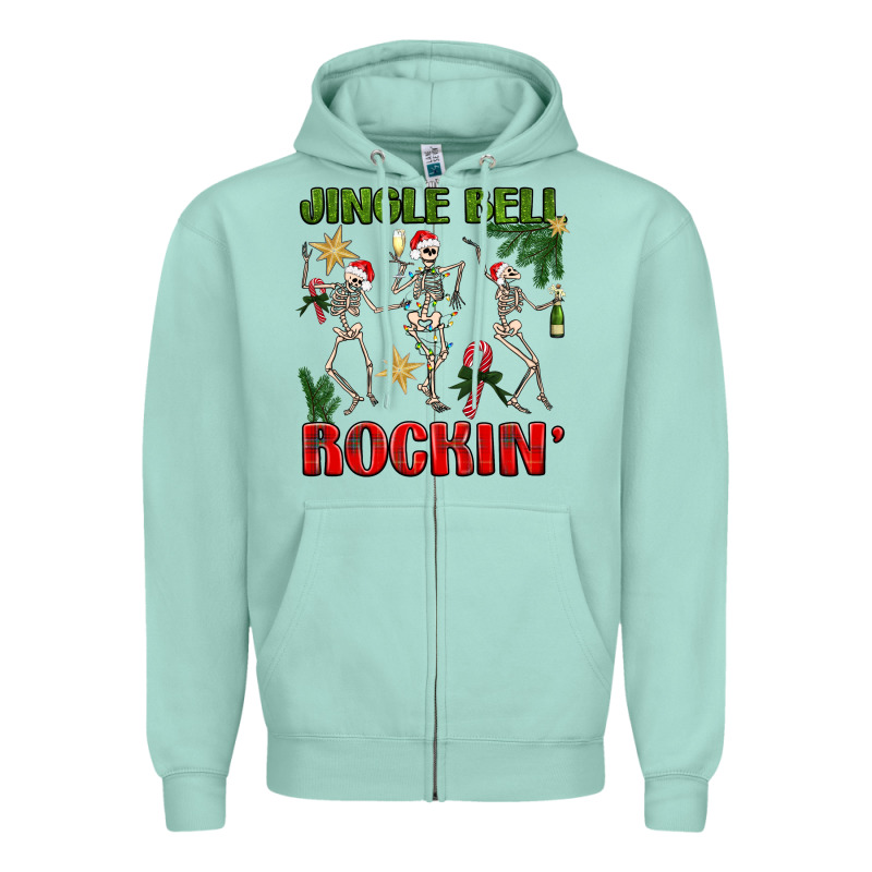 Jingle Bell Rockin' Zipper Hoodie by BundleAndBundleShop | Teevron