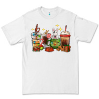 White Christmas coffee cups with Bull Terrier Premium Tee - RanaPortraitStore