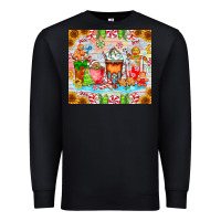 Black christmas coffee class Premium Sweatshirt - CowhideDigitalArt