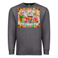Charcoal Heather christmas coffee class Premium Sweatshirt - CowhideDigitalArt