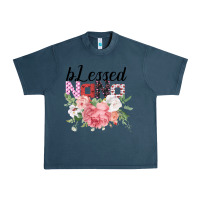 Midnight Navy Blessed Nana Gifts for Nana or Grandma Urban Heavy Tee - Bettercallsaul