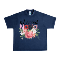 Navy Blessed Nana Gifts for Nana or Grandma Urban Heavy Tee - Bettercallsaul