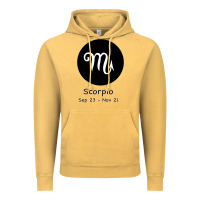 Vintage Mustard Scorpio Horoscope Vintage Hoodie - Bettercallsaul