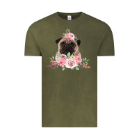 Vintage Olive Pug Vintage Tee - Bettercallsaul