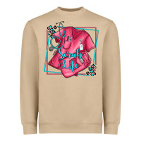 Mushroom nurse scrub life olivia Heavyweight Sweatshirt - OliviaCreatesArt