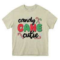Mossy candy cane cutie Heavy Core Tee - MaliasSmallBusiness