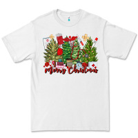 White merry christmas nurse trees Premium Tee - MaliasSmallBusiness