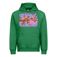 Emerald easter butterfly leopard background Urban Hoodie - Artiststas