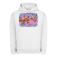 Pigment Lunar Rock easter butterfly leopard background Urban Hoodie - Artiststas