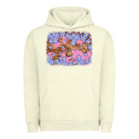 Pigment Pistachio easter butterfly leopard background Urban Hoodie - Artiststas