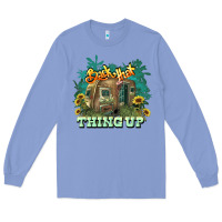 Colony Blue Back that thing up Long Sleeve Tee - HowdyJamesFarm