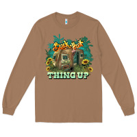 Toasted Coconut Back that thing up Long Sleeve Tee - HowdyJamesFarm