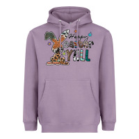 Lavender Happy Easter Y'all Heavyweight Hoodie - CowhideDigitalArt