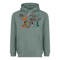Sage Happy Easter Y'all Heavyweight Hoodie - CowhideDigitalArt