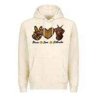 Tofu peace love labrador Premium Hoodie - RanaPortraitStore