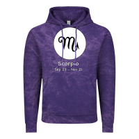 Cloud Purple Scorpio Horoscope Vintage Hoodie - Bettercallsaul
