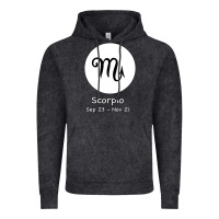 Vintage Black Scorpio Horoscope Vintage Hoodie - Bettercallsaul