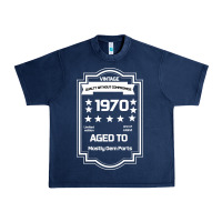 Navy vintage quality without compromise 1970 Urban Heavy Tee - Bettercallsaul