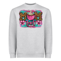 Heather Grey mom fuel coffee cup Heavyweight Sweatshirt - OliviaCreatesArt