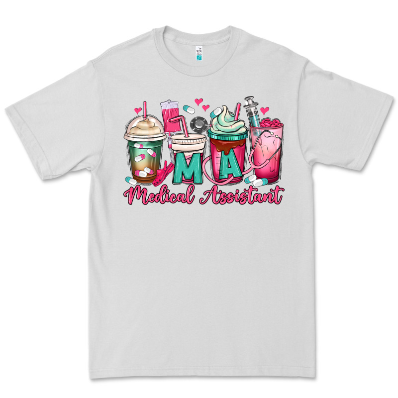 Ma Medical Assistant Coffee Cups Premium Tee by MaliasSmallBusiness | Teevron