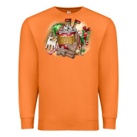 Carrot Christmas Elf Premium Sweatshirt - CowhideDigitalArt