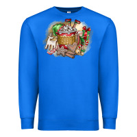 True Royal Christmas Elf Premium Sweatshirt - CowhideDigitalArt