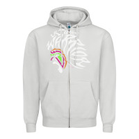 Dove Grey ultimate warrior Zipper Hoodie - tuanDangUi