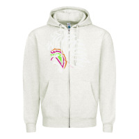 Oatmeal Heather ultimate warrior Zipper Hoodie - tuanDangUi