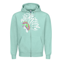 Seafoam ultimate warrior Zipper Hoodie - tuanDangUi