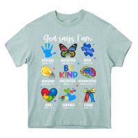 Arona god says i am autism Heavy Core Tee - JahusDesignShop