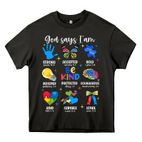 Asphalt god says i am autism Heavy Core Tee - JahusDesignShop
