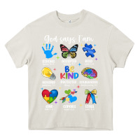 Cream god says i am autism Heavy Core Tee - JahusDesignShop