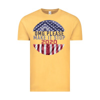 Vintage Mustard OMG Please Make it stop 2020 Vintage Tee - Bettercallsaul