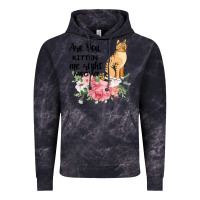 Cloud Black Are you kitten me right meow Vintage Hoodie - Bettercallsaul