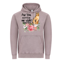 Vintage Zinc Are you kitten me right meow Vintage Hoodie - Bettercallsaul