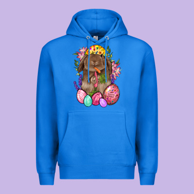 Rabbit And Carrot Easter Premium Hoodie Designed By Bundleandbundleshop