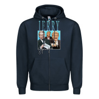 Navy jerry springer Zipper Hoodie - tuanDangUi
