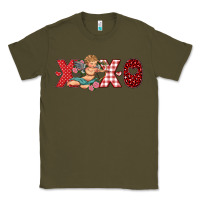 Army Green xoxo cupid Classic Tee - RanaPortraitStore