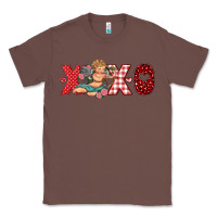 Chestnut xoxo cupid Classic Tee - RanaPortraitStore