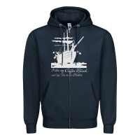 Navy boston tea party funny Zipper Hoodie - tuanDangUi