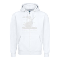 White boston tea party funny Zipper Hoodie - tuanDangUi